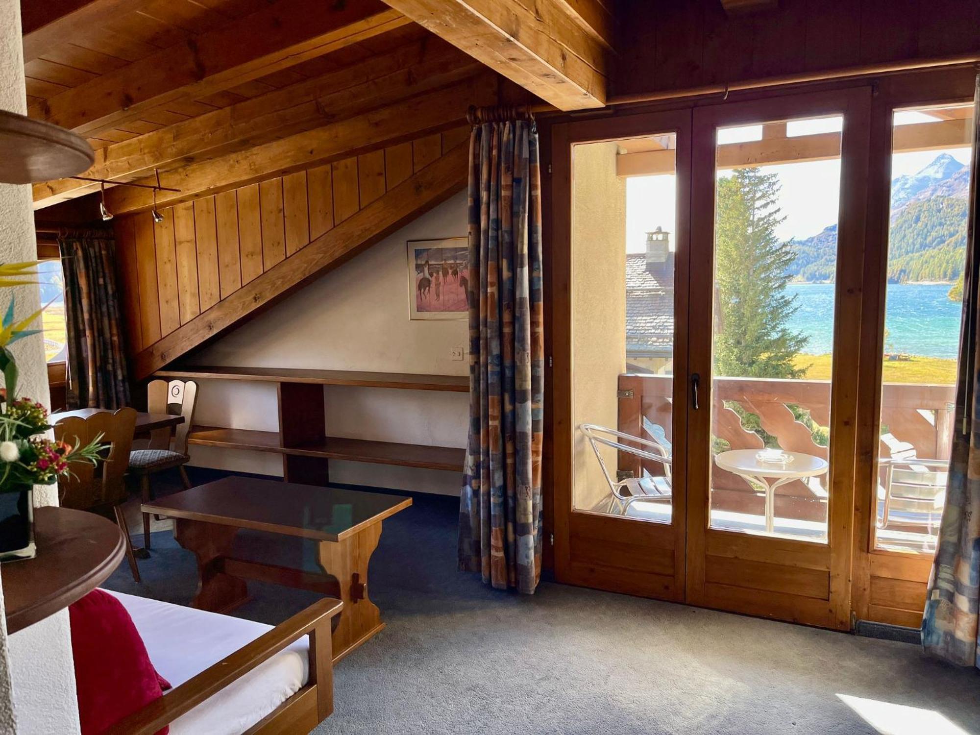 Hotel Chesa Grischa Sils Baselgia Екстериор снимка