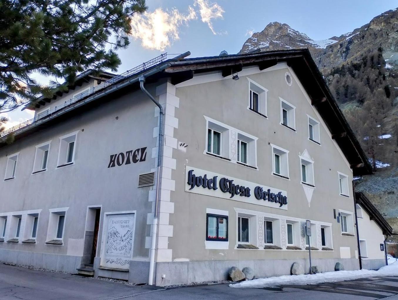 Hotel Chesa Grischa Sils Baselgia Екстериор снимка